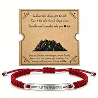 Bracelet personnalisé fait main unisexe pour femme, maman, bracelet tressé personnalisé pour mère, bracelet pour meilleures amies, cadeau
