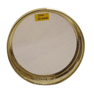 Pengujian Kelas Tanah Menggunakan Peralatan Pengujian Tanah dengan Saringan Kuningan dan Jaringan Saringan Laboratorium. - Product Image 1