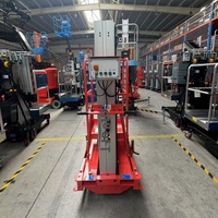 Plateforme de travail élévatrice hydraulique électrique de haute qualité 6m 8m 10m Europe USA avec certificat CE