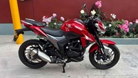 Moto de rue d'occasion Haojue1 DR150S, durable, 150cc, puissance élevée, adaptée à toutes les conditions routières