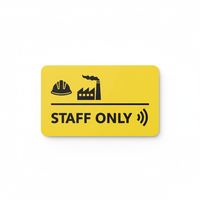 Vente en gros de cartes RFID intelligentes DESFireEV3 2K/4K/8K 13,56 MHz, cartes NFC vierges pour cartes de paiement