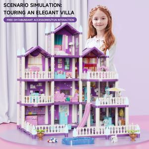 Samtoycn <span class=keywords><strong>Casa</strong></span> <span class=keywords><strong>de</strong></span> <span class=keywords><strong>Muñecas</strong></span> 3D DIY, Juguete <span class=keywords><strong>de</strong></span> Villa para Niñas, Juego <span class=keywords><strong>de</strong></span> Imitación, Muebles <span class=keywords><strong>de</strong></span> Juguete, <span class=keywords><strong>Casa</strong></span> <span class=keywords><strong>de</strong></span> <span class=keywords><strong>Muñecas</strong></span> en Miniatura, Accesorios para <span class=keywords><strong>Casa</strong></span> <span class=keywords><strong>de</strong></span> <span class=keywords><strong>Muñecas</strong></span>, Muebles Grandes para <span class=keywords><strong>Casa</strong></span> <span class=keywords><strong>de</strong></span> <span class=keywords><strong>Muñecas</strong></span> - Product Image 2