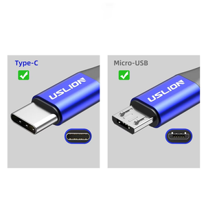 Cavo USB-C per Stampante in Nylon 3A, Intrecciato, 0.5m-3m, <span class=keywords><strong>Ricarica</strong></span> Rapida 20W, Disponibile, Spedizione Veloce - Product Image 4