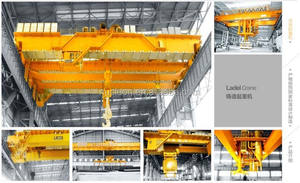 رافعة علوية ذات عارضة مزدوجة QD مع خطاف إضافي، الرافعة الرئيسية 20 طن / الرافعة الإضافية 5 طن - Product Image 6