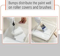 Revêtement pour bac à peinture, bac à peinture en plastique, bac à peinture jetable, bacs à peinture pour peindre les murs, revêtements pour bacs à rouleaux