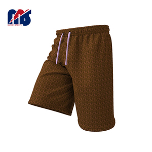 กางเกงขาสั้นผ้าโพลีเอสเตอร์สำหรับผู้ชายกางเกงขาสั้นผ้าตาข่ายพิมพ์ลายกราฟิกสำหรับใส่ใน100% - Product Image 5