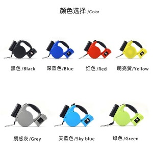<strong>Automatic</strong> Retractable LED Light Luxury <strong>Dog</strong> <strong>Leash</strong> Durable Nylon 360 Technology No Tangle Portable Medium Large Adjustable Classic - Product Image 2