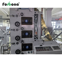 Forbona Web-fed Automatic 4-Color Letterpress Cloth Printer FBN-950-4C Kecepatan Cetak Baru 100m/menit untuk Tas Kertas Tas Plastik Label