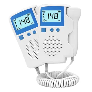 Beste Digitale Groothandel Gemakkelijk Gebruik Mini Huishoudelijke Machine Voor Zwangere Vrouw Baby Foetale Doppler Monitor