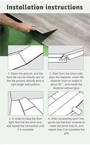 Plancher en <span class=keywords><strong>vinyle</strong></span> <span class=keywords><strong>Gerflor</strong></span> résistant à l'usure de 0.5mm Plancher en bois personnalisable SPC étanche à l'humidité - Product Image 6