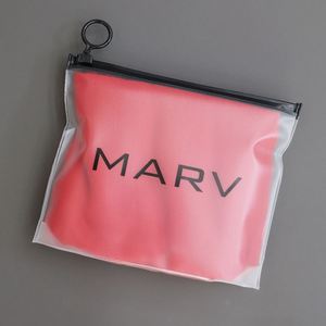 Sac de toilette de voyage en PVC transparent personnalisé avec fermeture éclair, idéal pour les cosmétiques – Vente en gros usine - Product Image 5