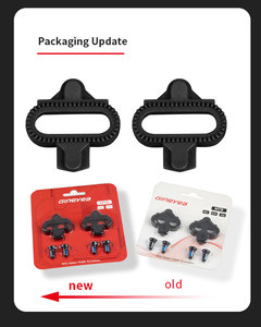 Acero <span class=keywords><strong>SPD</strong></span> Cleats <span class=keywords><strong>MTB</strong></span> Compatible con ejercicio de fitness en interiores Peloton bicicleta <span class=keywords><strong>Pedal</strong></span> autoblocante - Product Image 4