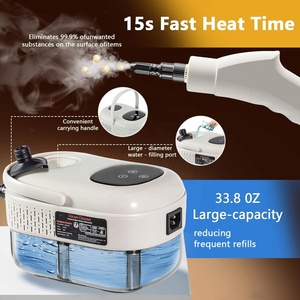 Nettoyeur vapeur portatif multifonctionnel avec temps de chauffe de 15 secondes, réservoir d'eau pour nettoyer les sols, les voitures, les espaces extérieurs, les hôtels - Product Image 3