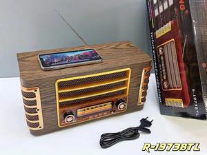 Altavoz Portátil Retro Redwingy R1973BTL con Bajos Potentes, Recargable, Linterna Solar, <span class=keywords><strong>Radio</strong></span> Inalámbrica SW AM FM con Reproductor de <span class=keywords><strong>M</strong></span>úsica BT/TF/USB - Product Image 5