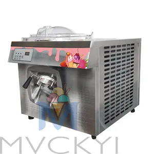 Mvckyi 24L/H CE ETL automatic Fresh Fruits vertical Gelato hard ice cream machine/Fruits vertical batch freezer/vertical gelato