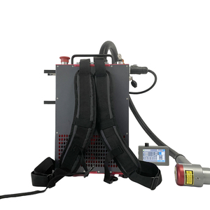 Machine de nettoyage au laser à fibre portative, machine de décapage de la rouille au laser, machine de décapage de la peinture, de l'huile et de l'oxyde, nettoyage des surfaces métalliques - Product Image 6