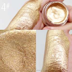 Poudre pressée illuminateur et <span class=keywords><strong>bronzer</strong></span> – <span class=keywords><strong>Maquillage</strong></span> scintillant longue tenue pour le contouring du visage - Product Image 3