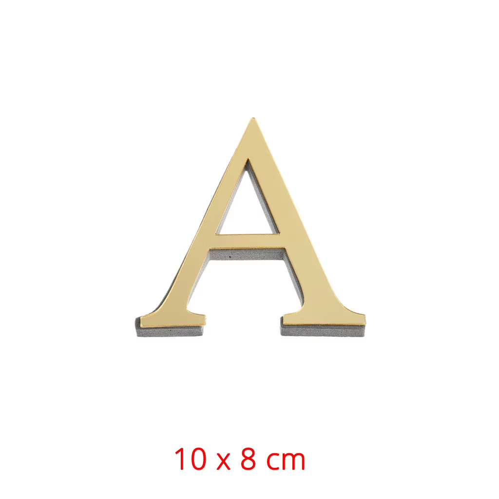 10cm(per letter)