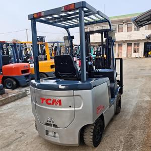 工厂批发二手中型电动叉车 全电动叉车 2.5 吨 带举升高度功能 - Product Image 1
