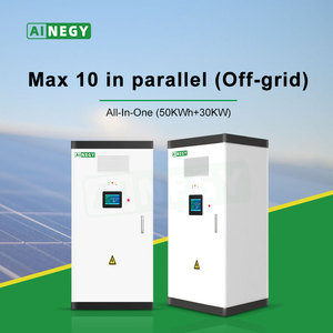 ผลิตภัณฑ์ AINEGY All-in-One ESS ความจุ 50 กิโลวัตต์ชั่วโมง + 30 กิโลวัตต์กระแสสลับ ระบบระบายความร้อนด้วยแบตเตอรี่ LiFePO4 สำหรับการจัดเก็บพลังงานเชิงพาณิชย์และอุตสาหกรรม - Product Image 5