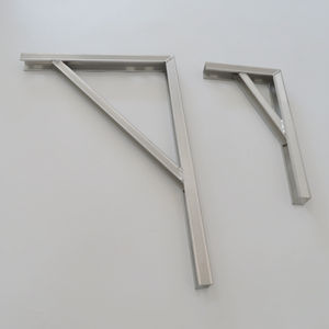 Support mural en acier inoxydable pour soudage AC, support en L, étagère, support en alliage d'aluminium pour <span class=keywords><strong>lit</strong></span>, fourni par l'usine - Product Image 2