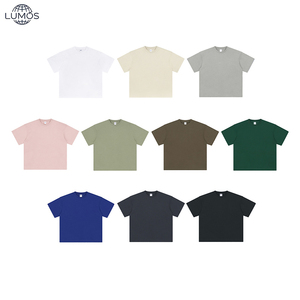 <span class=keywords><strong>Camiseta</strong></span> al por Mayor con Logotipo Personalizado, 230 g/m², 85% Algodón, Corte Holgado, Hombros Caídos, <span class=keywords><strong>Camiseta</strong></span> Corta para Hombre - Product Image 5