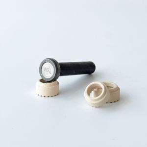 Goujons à tête <span class=keywords><strong>plate</strong></span> en acier au carbone ISO13918 pour connecteur de cisaillement par soudage, finition phosphate avec embouts en céramique - Product Image 5