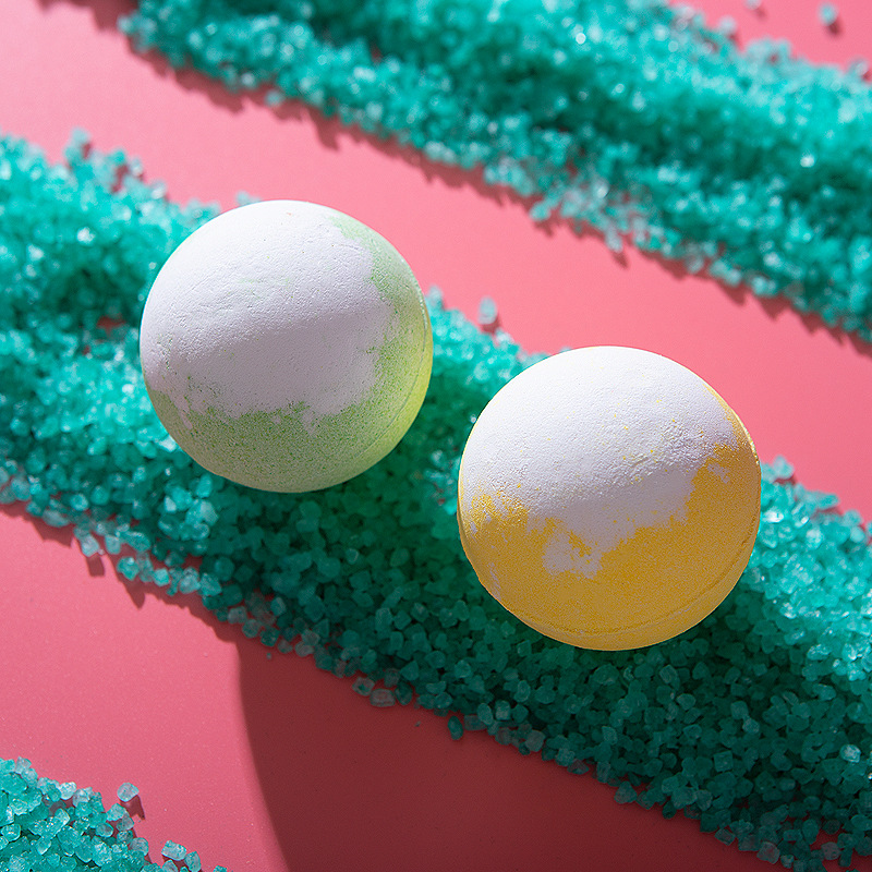 Boule de sel de bain Spot 80g, couleur aléatoire