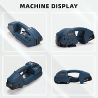 Machine automatique de cerclage de palettes VC-002+Q2 et outil de cerclage manuel : Solution complète de cerclage pour la logistique industrielle