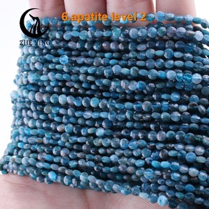 Cuentas Planas Facetadas de 4 mm Tipo Moneda al Por Mayor de Fábrica a Precio Bajo, Cuentas de Piedras Preciosas Naturales con Forma de Moneda Redonda para la Fabricación de Joyería - Product Image 3