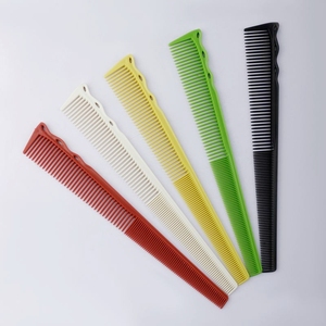 Ensemble de 2 peignes à cheveux professionnels pour hommes, double face, double usage, pour la coupe et le coiffage, pour salon de coiffure - Product Image 1