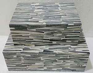 กล่องเก็บเครื่องประดับดีไซน์ฝังกระดูกทำด้วยมือจากเรซิ่นอินเดียพร้อมคุณสมบัติการฝังกระดูกที่น่าทึ่ง - Product Image 3