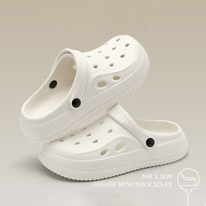 Vendeurs en gros Logo personnalisé Été Plage Jardin Sabot Eva Plat Pvc Hommes et Femmes Slip Clogs Femmes Sabots Chaussures Classique - Product Image 1