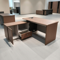Nouveau bureau de direction avec plateau moulé, prix de gros usine, idéal pour les gestionnaires d'hôpitaux, d'écoles et d'hôtels