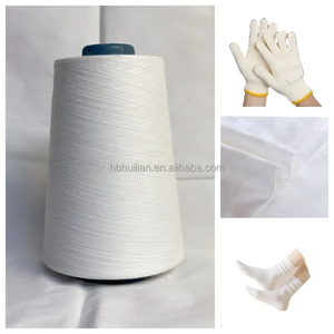 65% polyester & 35% Viscose Rayon kéo sợi pha trộn Độ bền cao để đan dệt may nhà dệt Mẫu thô - Product Image 5