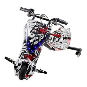 สกู๊ตเตอร์เด็กสามล้อ <span class=keywords><strong>Drifter</strong></span> พร้อมแบตเตอรี่ลิเธียม เซ็นเซอร์ดิจิตอลอิเล็กทรอนิกส์ ดีไซน์กันน้ำ มอเตอร์ 250W ควบคุมผ่านแอพพลิเคชั่น - Product Image 2