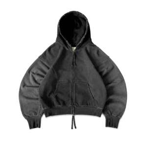 Sudadera <span class=keywords><strong>con</strong></span> Capucha Extra Grande, Corta, de Camuflaje, para Hombre, 100% Algodón, de Alta Calidad, Estilo Vintage - Product Image 4