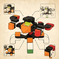 Blocs de construction éducatifs DIY Robot Mecha Soldat Rapide à 4 pattes Briques transformables 50 pièces Jouet en plastique ABS pour enfants