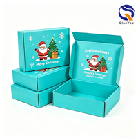 Caja de Embalaje Corrugada Plegable Personalizada, Impresa y Resistente, con Asa, al por Mayor