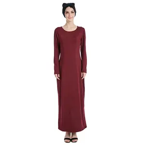 Zifeng OEM Vetements Islamiques Turk Plain Elastic Women's Lining Dress