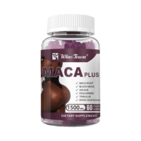 R27 High Potency Maca Plus Gummies met Zwarte Maca Wortel en Aguaje Fruitpoeder voor vrouwen, ter ondersteuning van heup- en billenvergroting