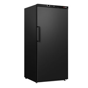 Refrigerador de Almacenamiento Gastro ECO Reach-In de GGM - 600 Litros - Una Puerta - Descongelación Automática - Eléctrico - Puerta Interior de Plástico - Negro+4C - Product Image 1