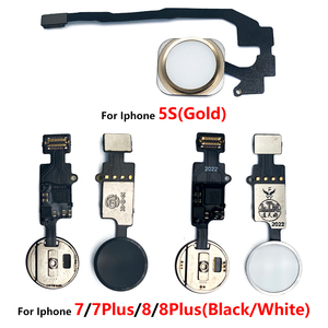 Nút <span class=keywords><strong>home</strong></span> Flex + mở rộng Flex cho <span class=keywords><strong>iPhone</strong></span> 8 7 6S 6 cộng với 5S <span class=keywords><strong>5</strong></span> cảm ứng ID trở lại vân tay kết nối Flex sửa chữa Cáp thay thế - Product Image 6