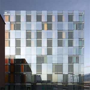 Mur-rideau verre prix usine yiju iot mur-rideau vitré verre construction de bâtiment façade en verre - Product Image 6