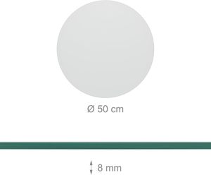 Premium Quality 8mm Thick <b>Fireplace</b> Glass Board Plate Water Drop 3D Design <b>Solid</b> Structure Furniture <b>Covers</b> for Bathroom Asia - Product Image 5