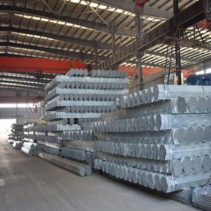 ERW Steel <strong>Tubing</strong> Standard Sizes, Zinc Coated Galvanized Steel Pipe <strong>4</strong>" Tube - Product Image 2