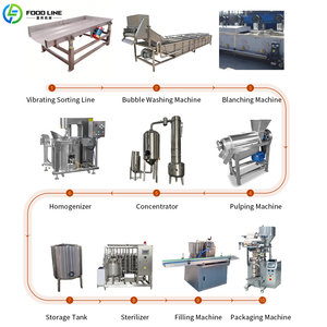 Máquina Comercial para Hacer Salsa de Tomate, Línea de Producción Automática Pequeña de Puré de Tomate - Product Image 1