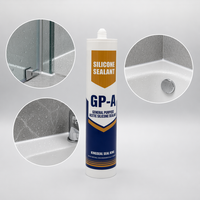 Scellant silicone acétique antifongique pour salle de bain, colle acétique pour verre, étanchéité des joints de carrelage
