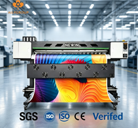 Nouvelle imprimante jet d'encre éco-solvant NEWIN DX5 Xp600 I3200 pour étiquettes et factures, 1 an de garantie, CMYK, 24 m²/h, automatique rouleau-à-rouleau