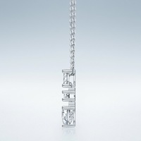 Collier ras du cou pour femme en argent sterling S925 avec pendentif en moissanite en forme de cœur - Style luxe léger